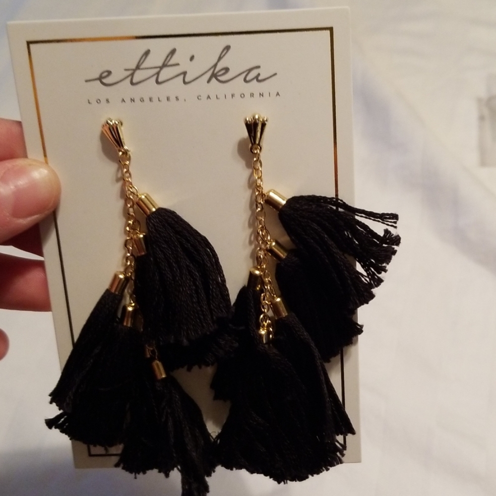 Ethika Fringe earrings